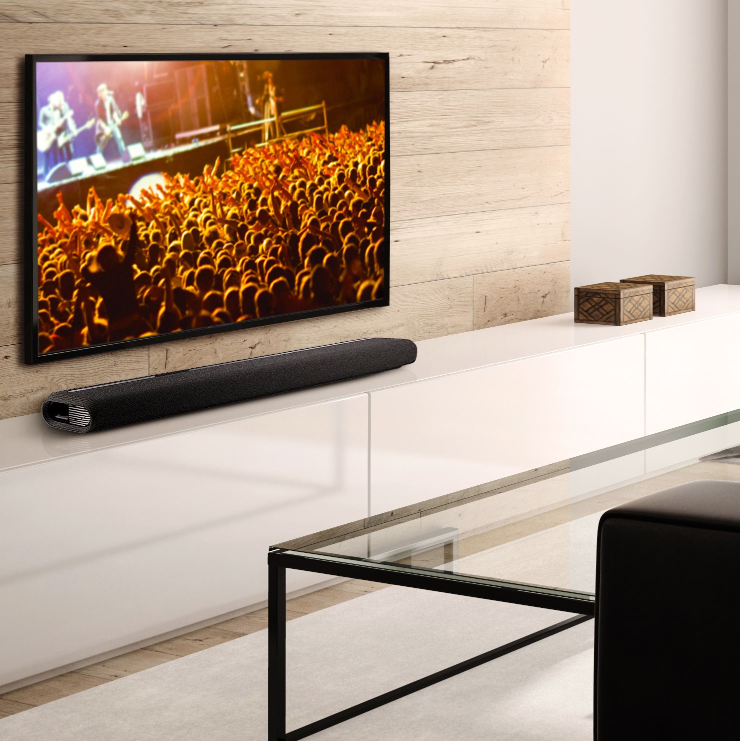 Yamaha YAS106 Sound Bar with Dual Builtin Subwoofers Offers Easy Way to Enjoy Clear, Full